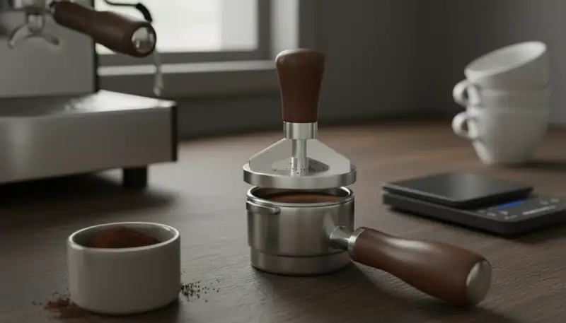 Der Kaffeepulver Distributor: Perfekter Espresso