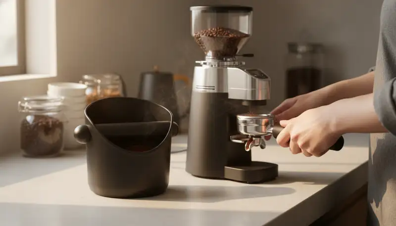 Die perfekte Auffangschale für Kaffeemühlen