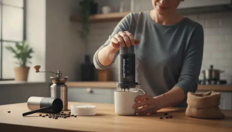 Perfekter Kaffee mit der AeroPress