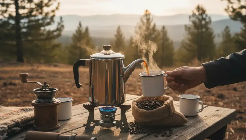 Perkolator Kaffee: Ursprung, Charme & Genuss