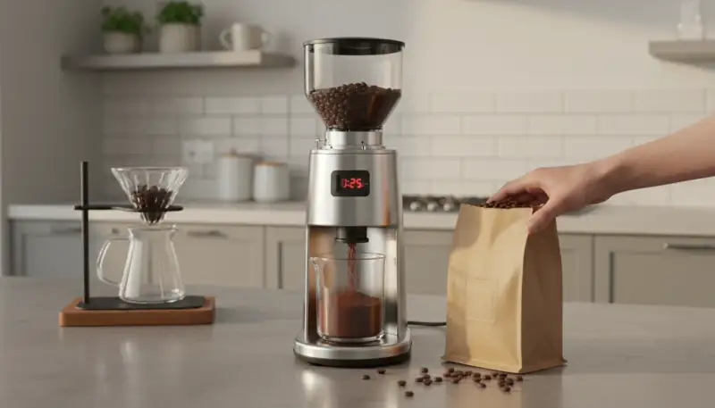 Präzision auf Knopfdruck: Ihre Timer Kaffeemühle