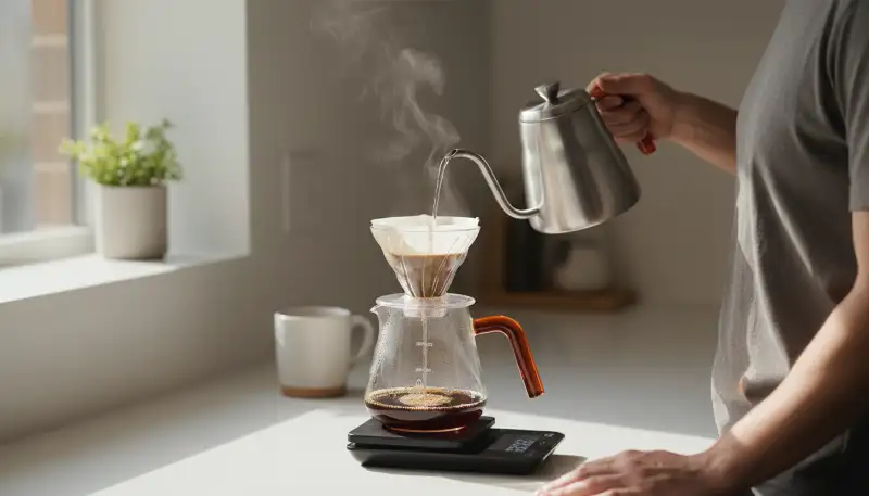 V60 Pour Over: Perfekter Kaffeegenuss