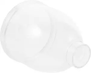 SECFOU Klarer Kaffeebohnenbehälter aus Kunststoff Kompatibel mit Kaffeemühlen An