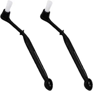 2 Stücke Kaffee Espresso Reinigungsbürsten,Siebträger Bürste,Espressomaschinen Reinigungspinsel,Kaffee Pinsel,Für Mahlzeiten Und Nylon Espresso Pinsel Für Maschinegruppenkopf Für Kaffeemühle Reinigung