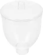 Ersatz Bohnenbehälter für Kaffeemühle aus Transparentem Kunststoff mit Anti Spring Funktion Abnehmbar und Leicht zu Reinigen Kaffeebohnenlager für Elektrische Kaffeemaschinen