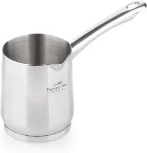 ROSMARINO Edelstahl-Induktions-Mokka-Kanne 785 ml - model 2025 - Moderne Türkisc