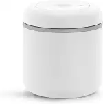 Fellow Atmos Vakuumbehälter für Kaffee und Lebensmittel 0.7 liter matt weiß, Transparent, Medium ...