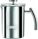 Bialetti Cappuccinatore, Perfect Cream, Für alle Herdarten geeignet (auch Induktion), Spülmaschinenfest, 330 ml, Edelstahl, Rostfreier Stahl