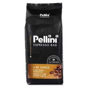 Pellini N.82 Vivace, Kaffeebohnen für Espresso 1 kg, Arabica- und Robusta-Mischu