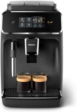 Philips 2200 Series Kaffeevollautomat - 2 Kaffeespezialitäten, Touch-Display, kl