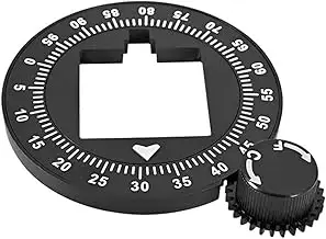 Aluminium-Mühlen-Einstellrad, für Eureka Mignon Specialita Kaffeemühle Ersatzteile solide Frontpl...