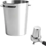 58mm Dosierbecher, Barista Zubehör Coffee Dosing Cup aus Edelstahl, Siebträger Zubehör Kaffee Dosierbecher, Passend für 58mm Siebträger, Espresso Dosierbecher 58mm Dosierbecher Espresso Zubehör