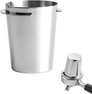 58mm Dosierbecher, Barista Zubehör Coffee Dosing Cup aus Edelstahl, Siebträger Z