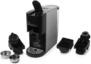 Princess Multikapsel-Kaffeemaschine 4-in-1 – 1450 Watt, Kapsel, Pads, Gemahlenen