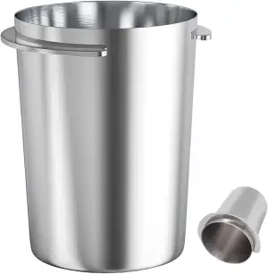 Dosierbecher Kaffee, Dosierbecher 58mm, Espresso Dosing Cup, 304 Edelstahlbecher