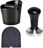 Abklopfbehälter für Siebträger/Tampermatte/Kaffeesatz Kaffee Tamper, Abschlagbehälter für Dein Barista Zubehör, Kaffeesatz Abschlagbehälter, Kaffee Geschenk