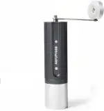 AeroPress Manuelle Kaffeemühle - Tragbare Handmühle mit titanbeschichteten Kegelmahlwerken, 60 Ma...