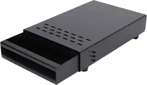 Wakects Kaffeedosenbehälter, Edelstahl, Gummi, Kaffeemühle, Rückstandsbehälter, Pulvereimer, verd...