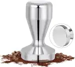 Vicloon Premium Qualität 51mm Edelstahl Kaffee Tamper, Solid Heavy, Barista Style