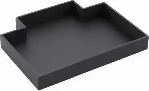 Auffangschale kompatibel mit Eureka Mignon Kaffeemühle, Schwarz, Hergestellt in 