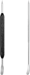 2 Stück Latte Art Pen, Edelstahl Latte Art Stift, Doppelseitiger Kaffee-Kunststift, Kaffee Malsti...