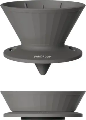 Kaffeefilter wiederverwendbar Silikon Kaffee Filter faltbar tragbar, Kaffeefilte