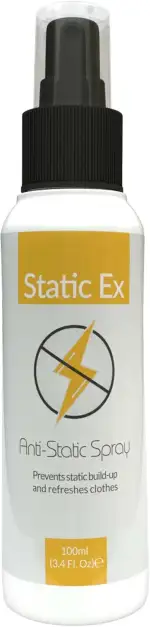 Antistatik Spray Kleidung - Geruchsneutrales Antistatisches Spray, Anti Static für Kleidung, Tepp...