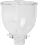 250g Mühle Hopper 3,5 Cm Loch Transparent Kunststoff Ersatz Kaffeemühle Anti Jump/block Zubehör