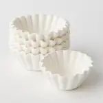 Coffeefair Korbfilter 85/245 mm, 250 Stück, weiße Kaffeefilter, passend für Bonamat, Bartscher & Animo, reißfestes & hochwertiges Filterpapier, für optimales Kaffeearoma