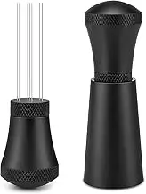 WDT Tool, Aufgerüstet WDT Tool Espresso Nadel mit 7 Feinen Nadeln, Kaffee Tamper