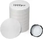 1000pcs Disposable Coffee Filters Papers Compatible with AeroPress Standard Portable Coffee Maker...