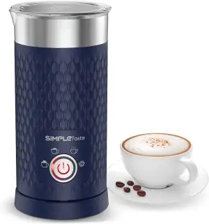 SIMPLETaste Milchaufschäumer, 4-in-1 Elektrischer Milchdampfgarer, Automatischer