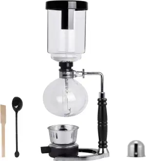Siphon Kaffeemaschine, Vakuum-Kaffeebereiter, Japanischer Kaffeesiphon, 5 Tassen