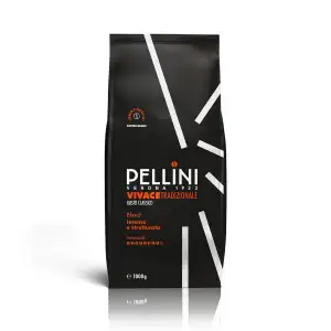 Pellini N.82 Vivace, Kaffeebohnen für Espresso 1 kg, Arabica- und Robusta-Mischu
