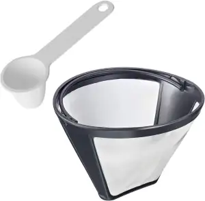 Westmark Kaffee-Set 2tlg., Dauerfilter Gr. 4 und Kaffee-Dosierlöffel für 6 g Kaf