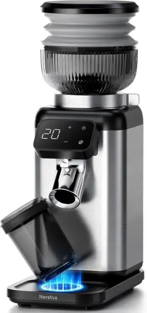 Neretva Kaffeemühle, Professionelle 40 Präzisionsschleife Kaffeemühle Elektrisch