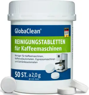 50 Reinigungstabletten für Kaffeevollautomaten & Kaffeemaschinen - 2g - Kompatib