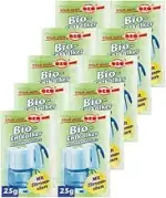 Bio - Entkalker (10 x 25g) zur schnellen Reinigung von Kaffeemaschinen, Wasserkochern, Espressomaschinen, Ökologischer Kalk Entferner