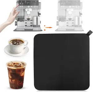 Unterlage Kaffeevollautomat 32 X 32CM Kaffeemaschine Matte Kompatibel mit Ninja 