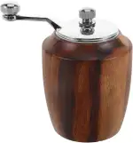 Toddmomy Manuelle Pfeffermühle, Manual Holz Handkurbel Salzmühle, Klassische Gewürzmühlen mit kurbel für Home Restaurant Outdoor BBQ Küche Schleifwerkzeug