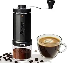 Weltweit Erster Manueller Kaffeemahlwerk Mit 60g Großer Kapazität, Tragbare Hand