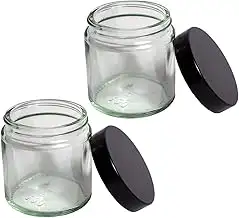 Comandante Ersatzglas mit Deckel (2 STK.) für C40 MK3 Kaffeemühle (2 x Transpare