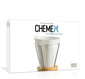 Chemex FP-2 Papierfilter, Karton mit 100 Filtern - Für Chemex 3 Tassen