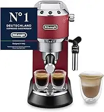 De'Longhi Dedica Style - Perfetto Kompakte Siebträgermaschine Espressomaschine m