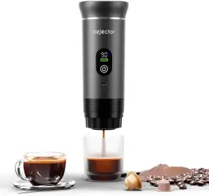 kejector Tragbare Espressomaschine mit Akku Kaffeemaschine, Espressomaschine für