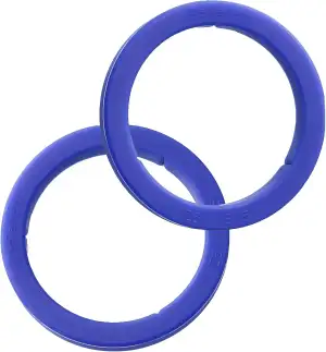 2 Stück E61 Dichtung für Espressomaschinen, E61 Siebträger O Ring Dichtungen Dichtungen Silikon für Espressomaschine BPA-frei(Blau)