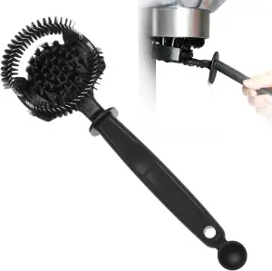 Siebträger Bürste,Abnehmbaren Reinigungsbürste für Brühgruppe,Brühgruppenbürste für Espressomasch...