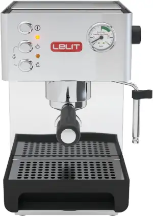 Lelit Anna Kaffeemaschine - Mit beweglichem Milchaufschäumer - Silber