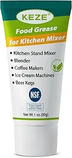 KEZE Lebensmittelfett, Espressomaschinenfett für Mixer, Aufschnittmaschinen, Eis