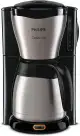 Philips Café Gaia Filterkaffeemaschine – Edelstahl-Thermoskanne, Tropf-Stopp, Intensives Aroma, A...